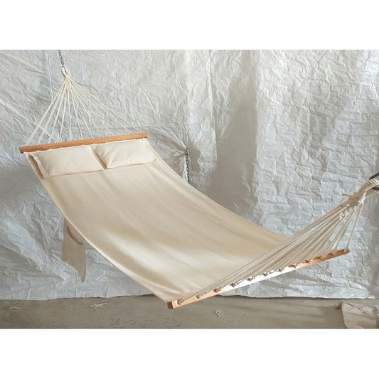 Natural Casual Hanging Swing Chair with Pillows for adults set is made out of 100 percent Cotton thick durable natural canvas, Swing - EL6092