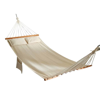 Natural Casual Hanging Swing Chair with Pillows for adults set is made out of 100 percent Cotton thick durable natural canvas, Swing - EL6092