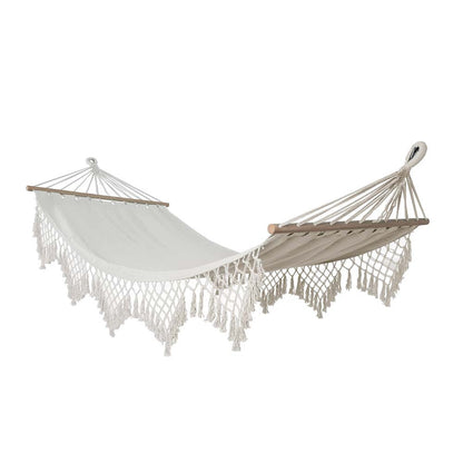 Natural Casual Hanging Swing Chair with Pillows for adults set is made out of 100 percent Cotton thick durable natural canvas, Swing - EL6093