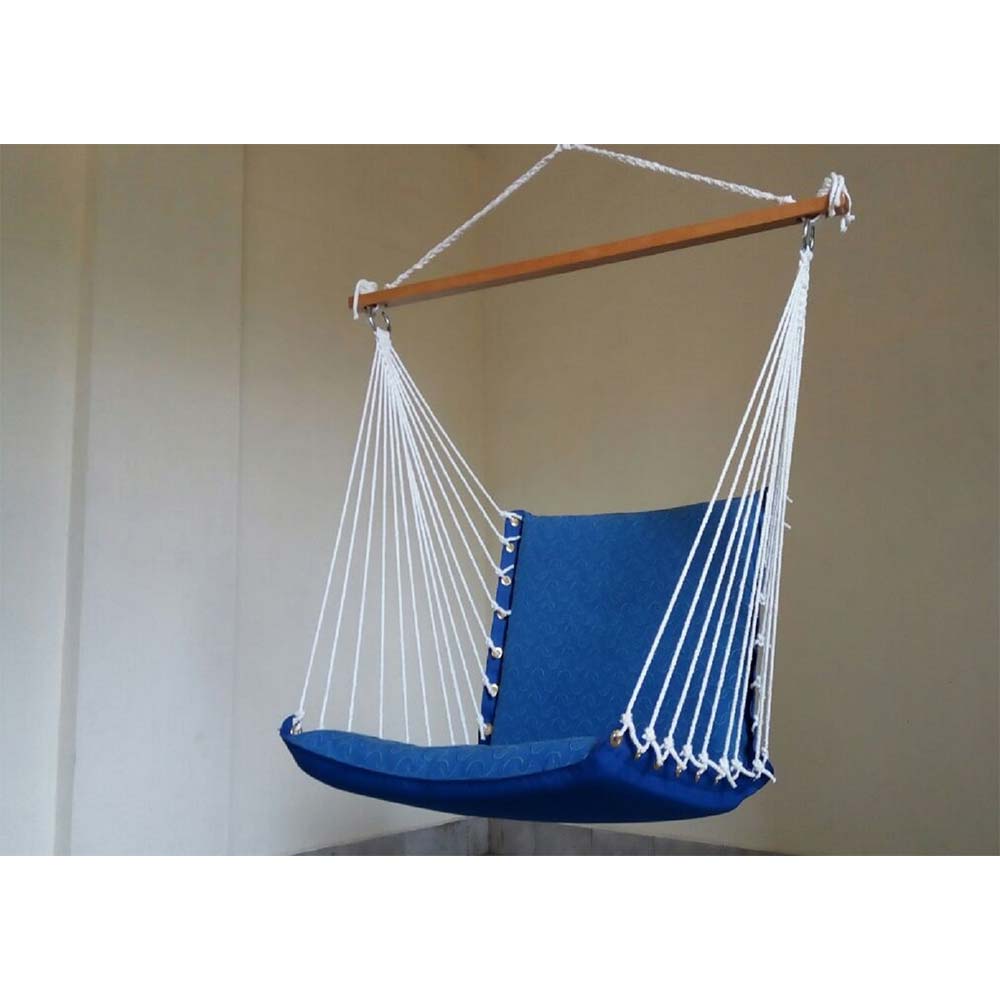 Natural Casual Hanging Swing Chair with Pillows for adults set is made out of 100 percent Cotton thick durable natural canvas, Swing - EL6094