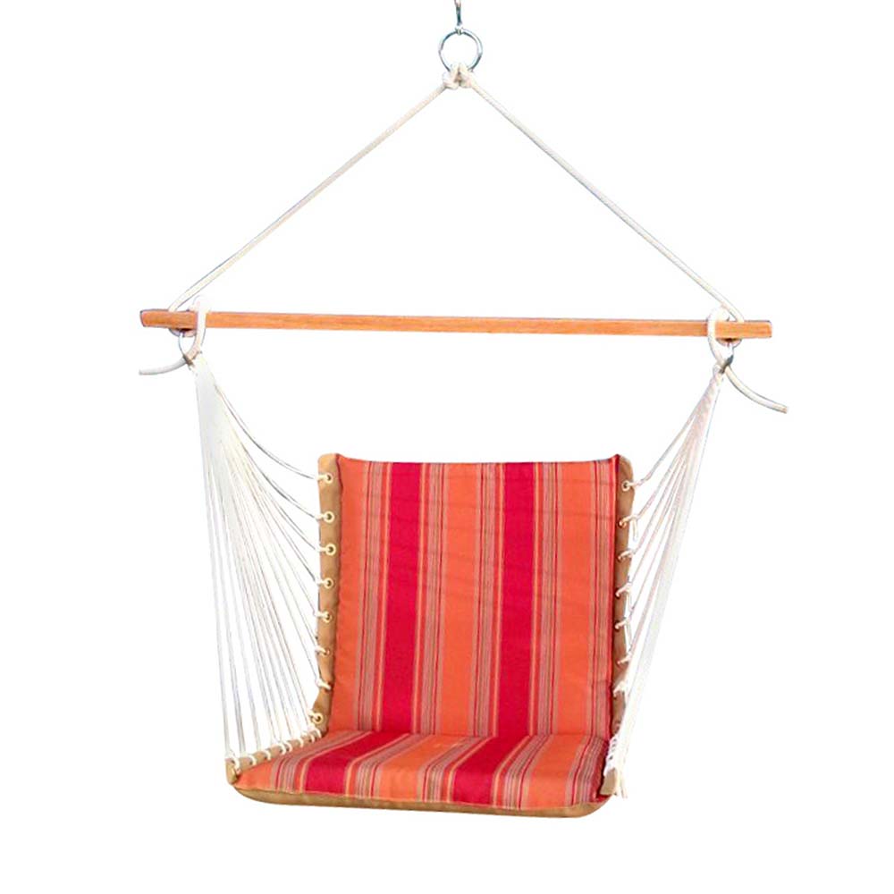 Natural Casual Hanging Swing Chair with Pillows for adults set is made out of 100 percent Cotton thick durable natural canvas, Swing - EL6097