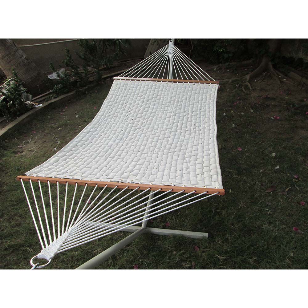 Natural Casual Hanging Swing Chair with Pillows for adults set is made out of 100 percent Cotton thick durable natural canvas, Swing - EL6109