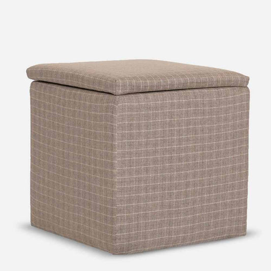Ottoman, (FN1982026-S-PM29017)  Mubelcasa, Polyester, Square, Ottoman - EL6113
