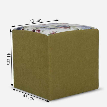 Ottoman, (FN1982019-S-PM29017)  Mubelcasa, Polyester, Square, Ottoman - EL6121