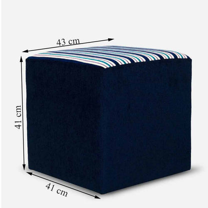 Ottoman, (FN1982021-S-PM29017)  Mubelcasa, Polyester, Square, Ottoman - EL6123