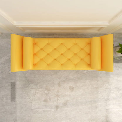 Chaise, 2 Seater Chaise, Yellow Color Chaise,Lounge Seating, Chaise EL - 15003