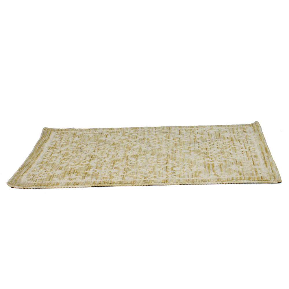 Rug, White & Beige Rug, Rectangular Rug, Rug - EL - 15015