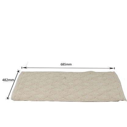 Rug, Off White Rug, Rectangular Rug, Rug - EL - 15026