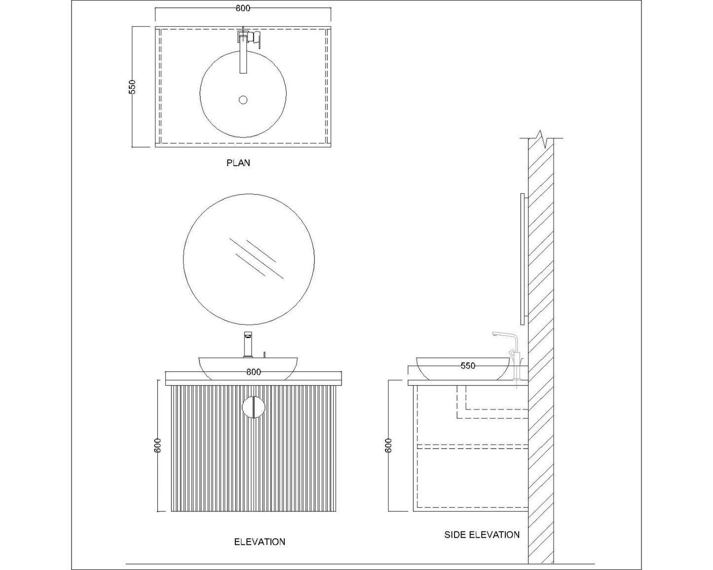 Vanity, Blue & White Vanity, Vanity with White Corian Top, Vanity with Shutter,  Vanity -EL-219