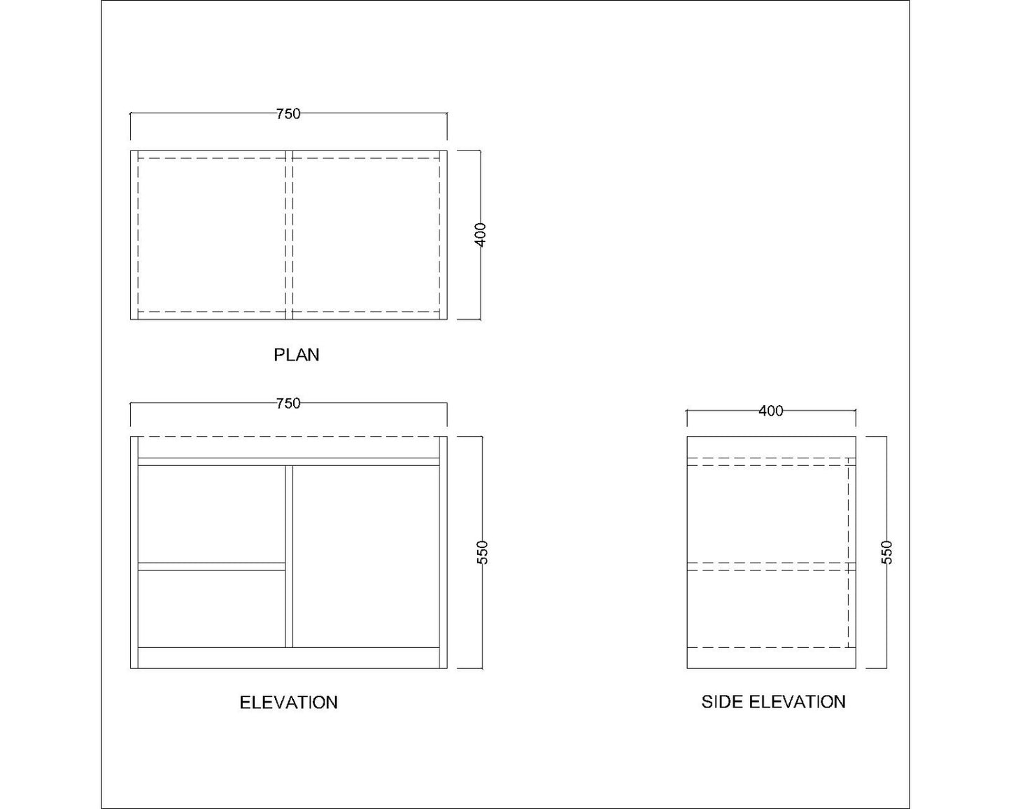 End Table, Wood End Table, End Table with open shelf,  End Table -EL -12058