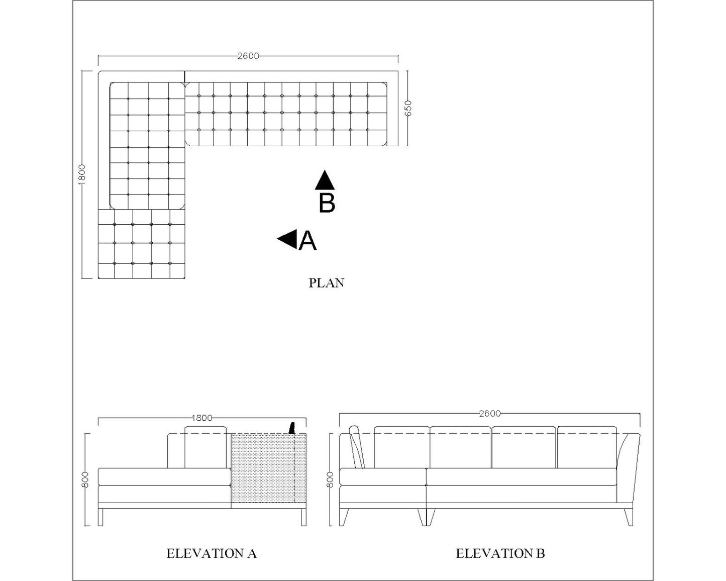 L shape sofa, sectional sofa, Living room sofa,  elegant sofa, orange sofa, 6 seater sofa,  Sofa- EL-3015