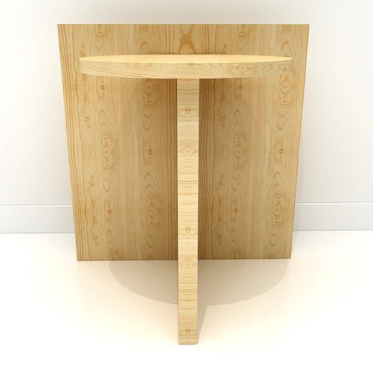 End table with open top, end table in wood finish, End table for living area-VI-529