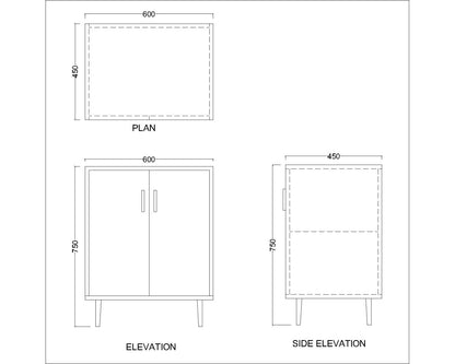 Storage Unit, White & Wood Storage Unit, Storage Unit with Shutter, Storage  Unit - IM - 11005