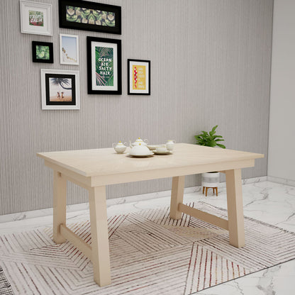 Rectangular Light Wood Dining Table for Modern Interiors - IM-3050