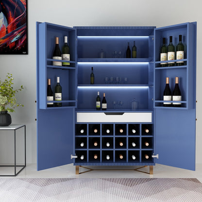 Bar cabinate, bar design, Bar storage, Home bar cabinate, wooden bar cabinate, luxurious bar, IM-1013