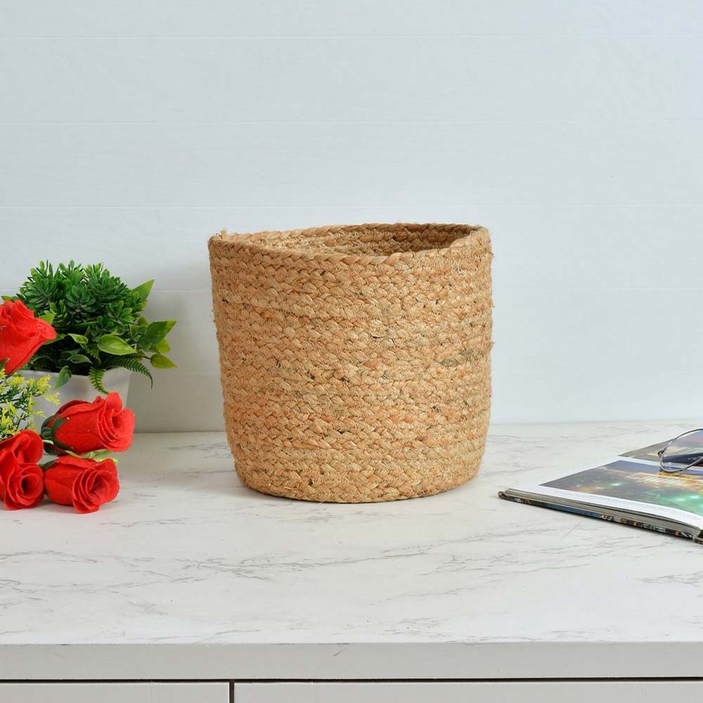 Storage Basket , (i76_10_1), Storage Basket With Beige Color, Storage Basket  - IM11050