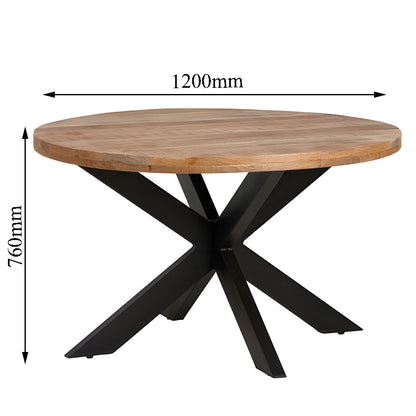 Coffee Table, Black & Brown Coffee Table, Coffee Table with Metal Legs, Coffee Table - IM - 12090