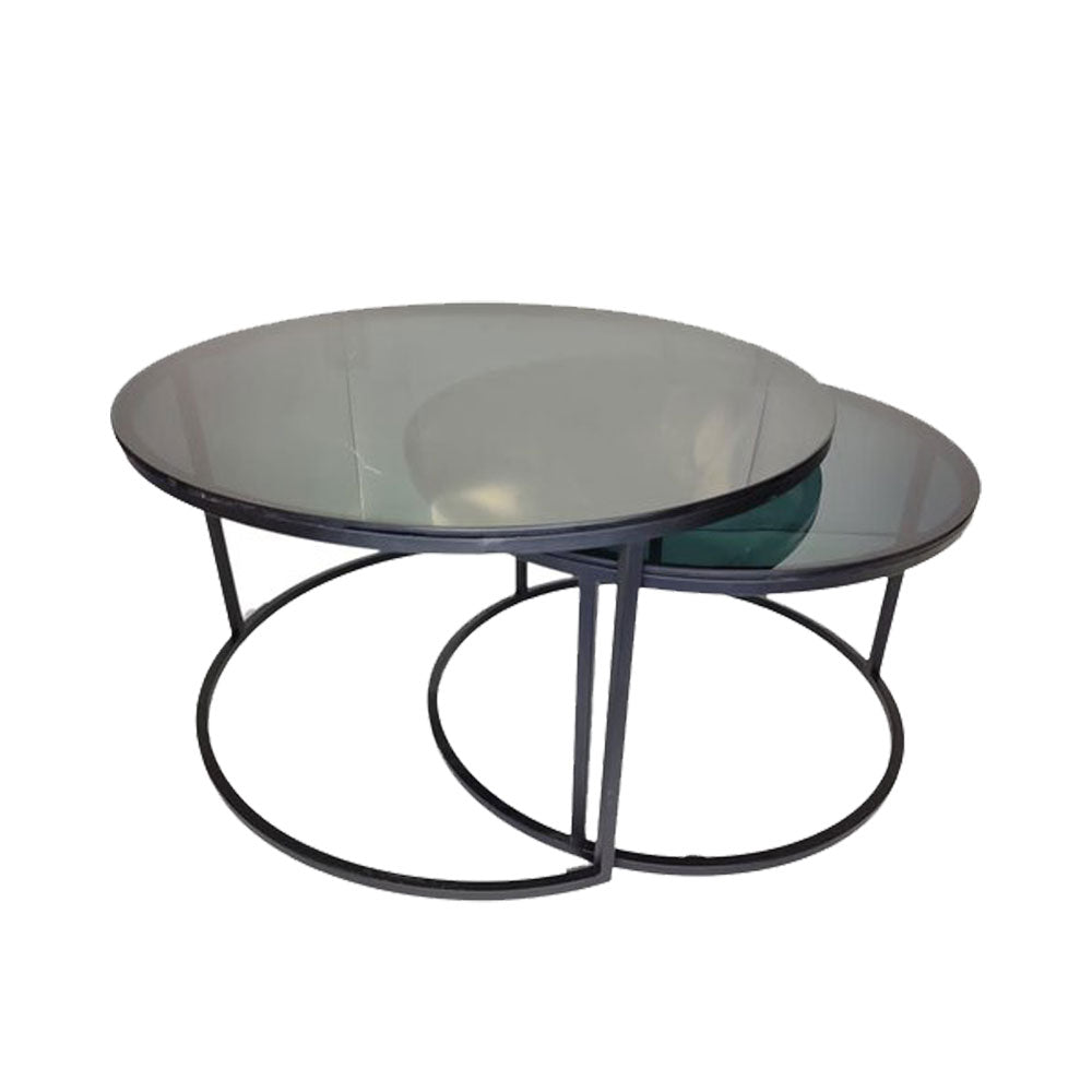 Nesting Matrix Table Nesting Table, Nesting Table in Golden & Black Color, Nesting Table- I ...