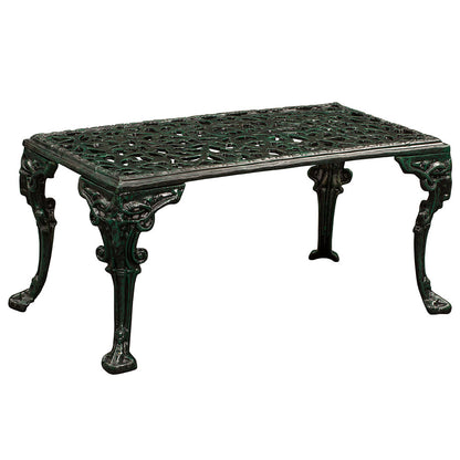 Coffee Table, DGT - 001-ANTIQUE GREEN (DWARKA ART INDIA), Designer Table, Cast Aluminium Table, Coffee Table - IM12141