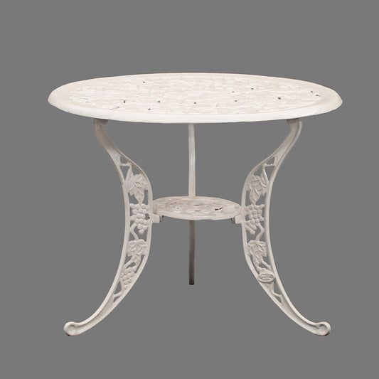 Coffee Table, DGT - 018 -OFFWHITE (DWARKA ART INDIA), Designer Table, Cast Aluminium Table, Coffee Table - IM12142