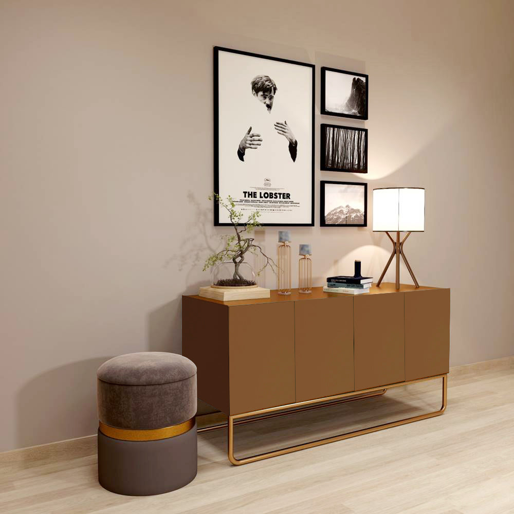 Console Table, Console Table For Living Room, Console Table In Brown Color, Console Table With Storage, Console Table - IM12146