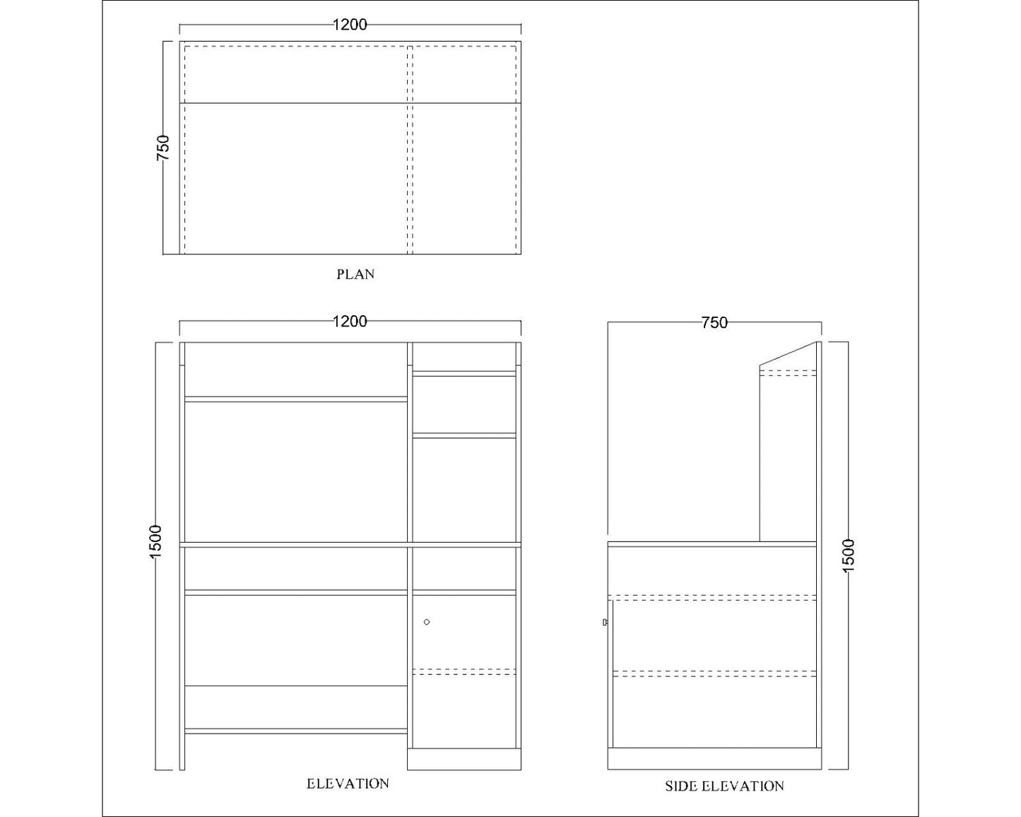 Kids Study Table, White & Pink Color Study Table, Study Table with Shutter, Study Table with Open Shelf, Study Table - IM12149