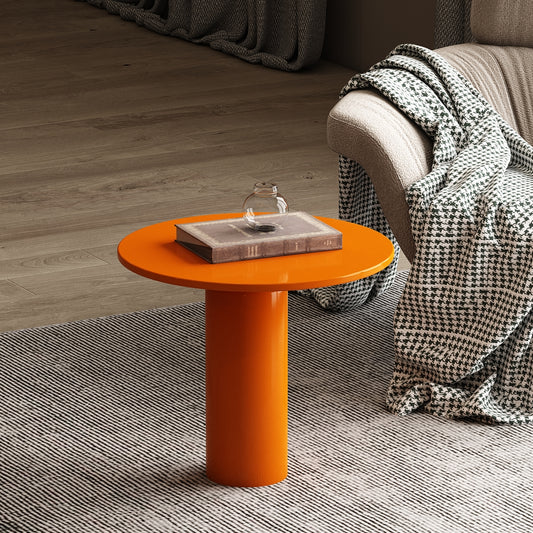 End Table, Side Table, Orange Color Table, End Table - IM12211