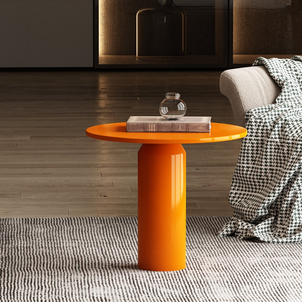 End Table, Side Table, Orange Color Table, End Table - IM12211