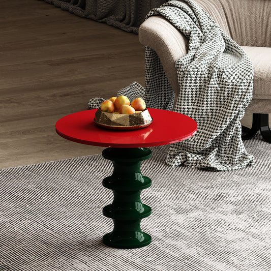 End Table, Side Table, Red & Green Color Table, End Table - IM12213