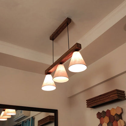 Hanging Light, Hanging Light with  Brown Color, Hanging Light in Wood, Hanging Light for Home, Hanging Light - IM14028