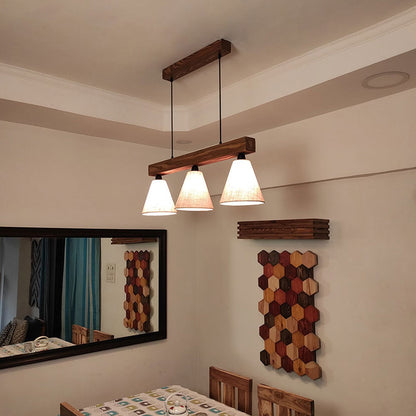 Hanging Light, Hanging Light with  Brown Color, Hanging Light in Wood, Hanging Light for Home, Hanging Light - IM14028