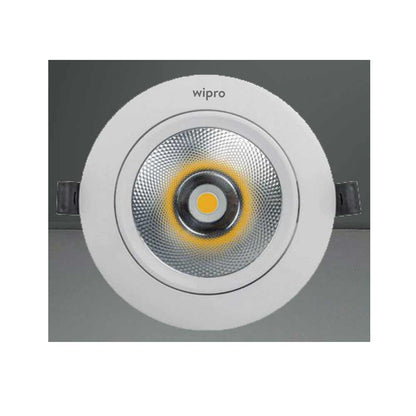 18Watt, LD98-271-024-40-XX, Wipro's Glitz LED is new age COB downlighter. Its adjustable head creates visual interest, LED Light - IM14133