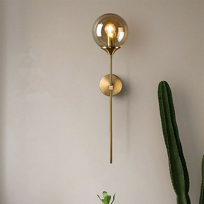 Wall Light, Mild Steel Golden Finish Modern Wall Lamp(Sizzling Lights), Bedroom & Living Room Wall Lamp, Wall Light - IM14187