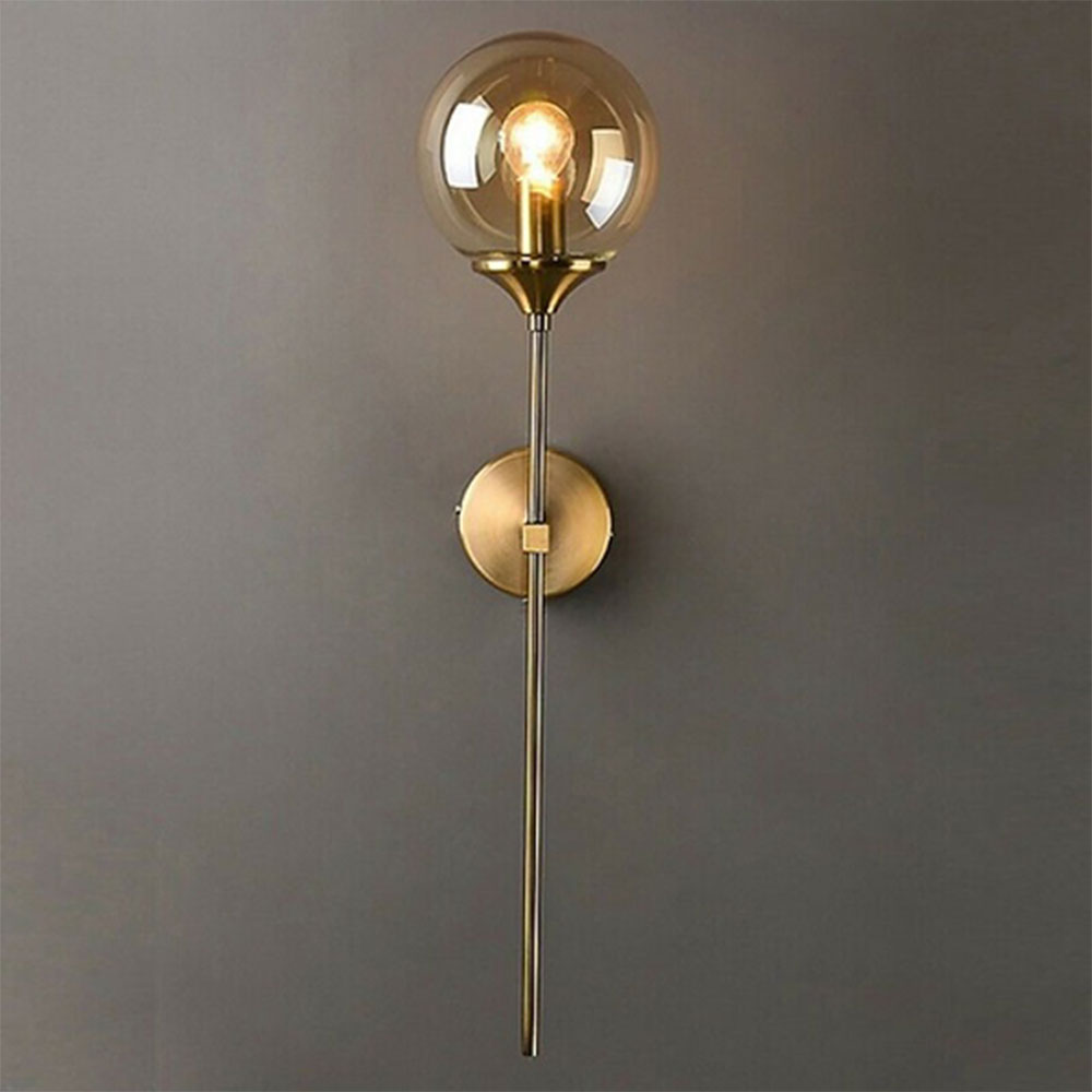 Wall Light, Mild Steel Golden Finish Modern Wall Lamp(Sizzling Lights), Bedroom & Living Room Wall Lamp, Wall Light - IM14187