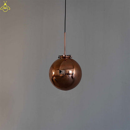 Hanging Light, Copper Hanging Light (Sizzling Lights), Pendant Light with Smoked Copper Color, Modern Light, Hanging Light - IM14196