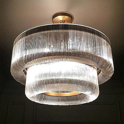 Chandelier, Waterfall crystal Chandelier (Sizzling Lights), U Shaped Crystals Chandelier for Living Room & Bedroom, Chandelier - IM14197