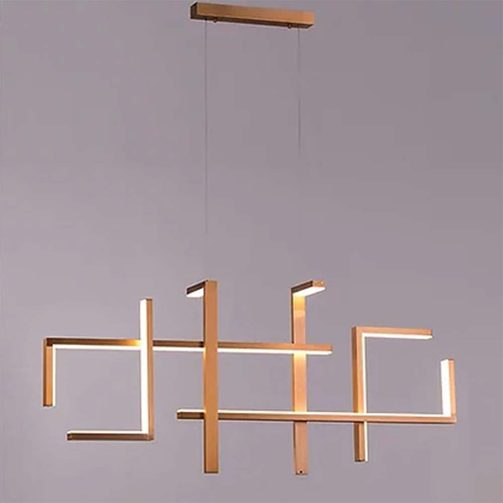 Chandelier, Sirius Chandelier (Sizzling Lights), L Shaped LED Lights Strips for Living Room & Bedroom, Chandelier - IM14198