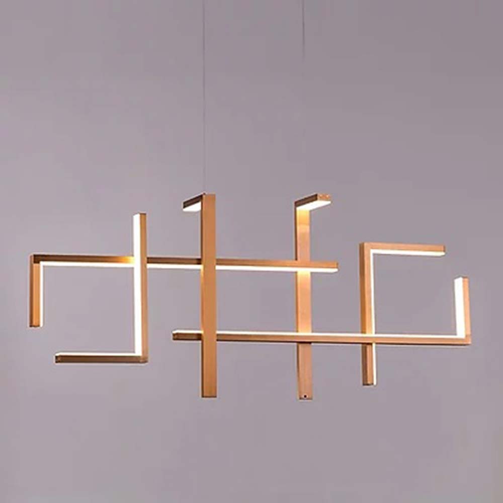 Chandelier, Sirius Chandelier (Sizzling Lights), L Shaped LED Lights Strips for Living Room & Bedroom, Chandelier - IM14198