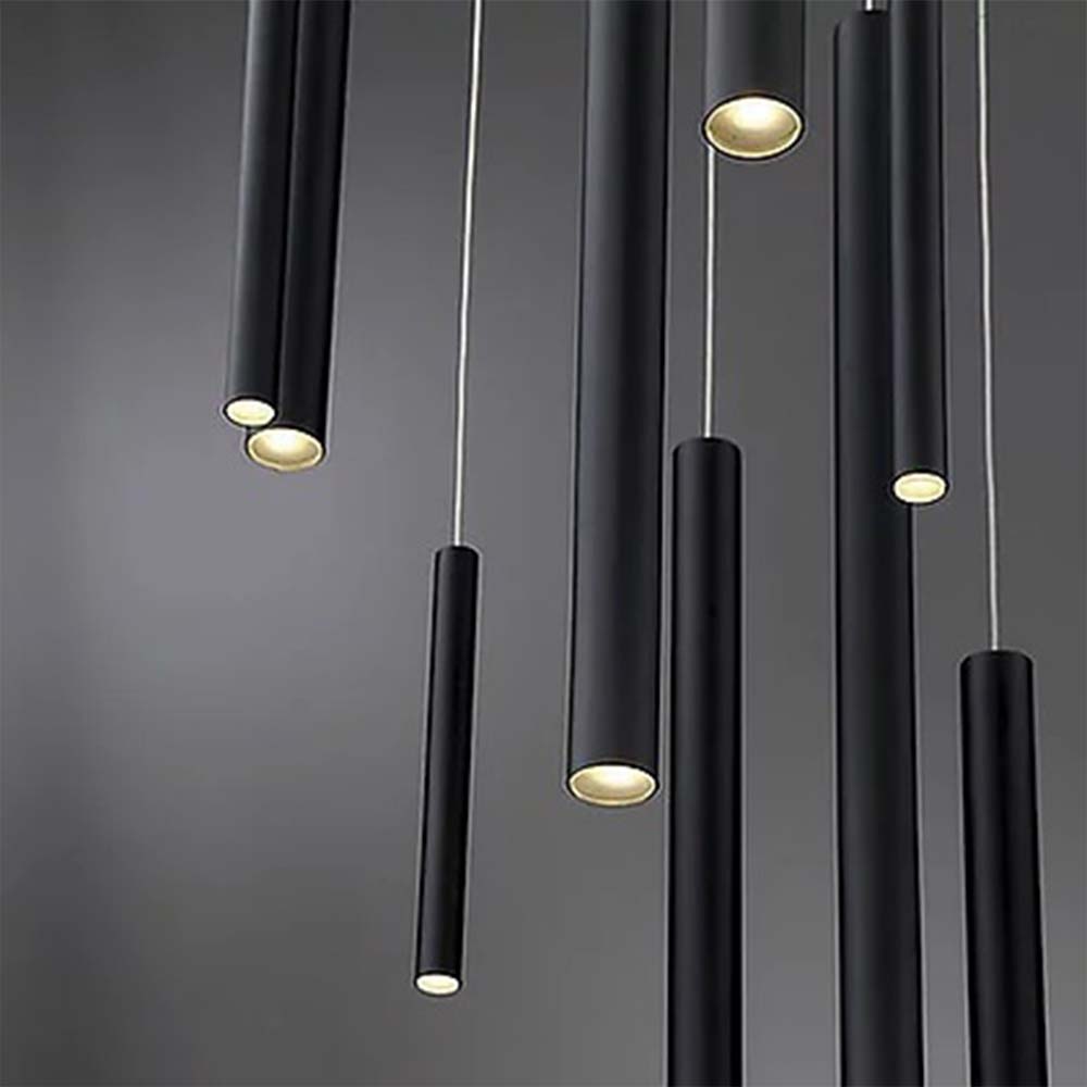 Chandelier, Tube Chandelier (Sizzling Lights), Chandelier for Living Room & Lobby Area, Chandelier - IM14203