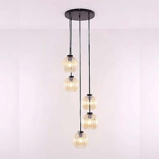 Chandelier, Pumpkin Chandelier (Sizzling Lights), Chandelier for Living Room & Lobby Area, Chandelier - IM14204