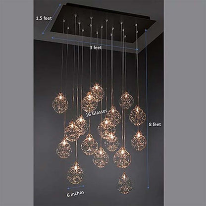 Chandelier, Firefly Chandelier (Sizzling Lights), Chandelier for Living Room & Lobby Area, Chandelier - IM14205