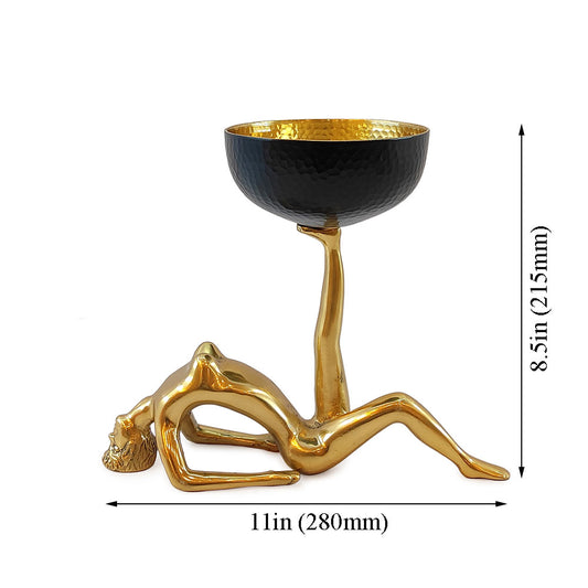 Table Accessory, Table Accessory in Metal, Table Accessory in Golden Color,Table Accessory - IM15064