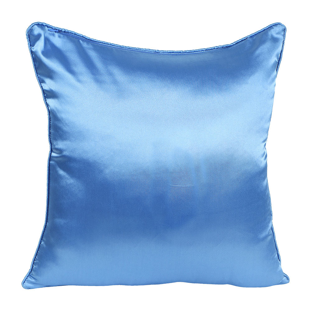 Cushion Cover, 1 Cushion Cover, Cushion Cover 16*16in, Cushion Cover in Blue Color, Cushion Cover for Car, Desginer Cushion, Cushion Cover for Sofa, Cushion Cover - IM15131