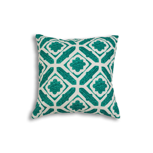 Cushion Cover, 1 Cushion Cover, Cushion Cover 16*16in, Cushion Cover in Green Color, Cushion Cover for Car, Desginer Cushion, Cushion Cover for Sofa, Cushion Cover for Chair, Cushion - IM15137