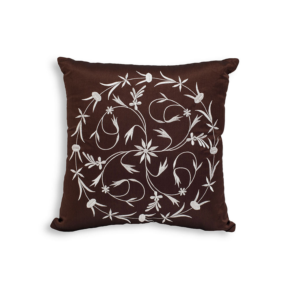 Cushion Cover, 1 Cushion Cover, Cushion Cover 16*16in, Cushion Cover in Brown Color, Cushion Cover for Car, Desginer Cushion, Cushion Cover for Sofa, Cushion Cover for Chair, Cushion Cover - IM15141