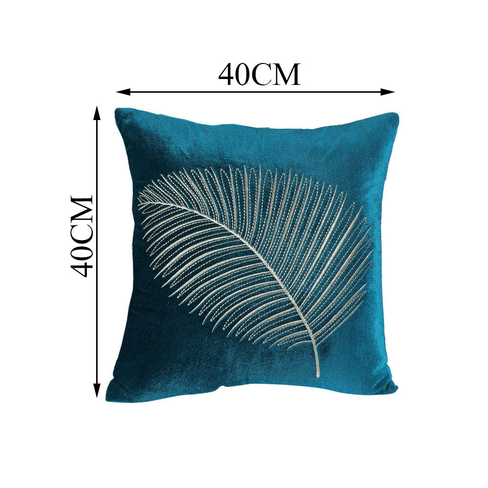 Cushion Cover, 1 Cushion Cover,16*16in, Cushion Cover in Blue Color, Desginer Cushion, Cushion Cover for Sofa, Cushion Cover for Chair, Cushion Cover - IM15151