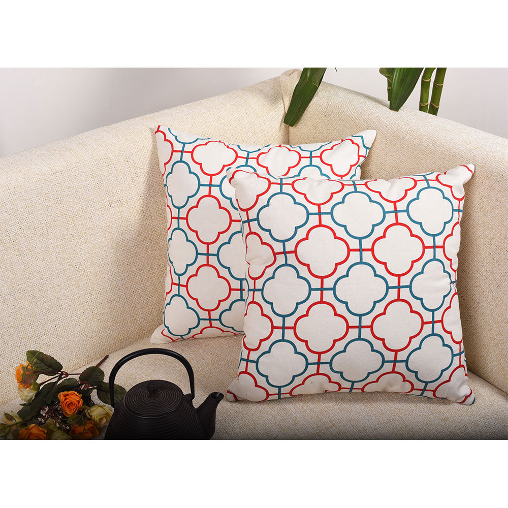 Cushion Cover, Pack Of 2 Cushion Cover, Cushion Cover in 16*16in, Cushion Cover for Living room, Cushion Cover with Multicolor, Cushion Cover - IM15164