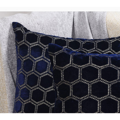 Cushion Cover, Pack Of 2 Cushion Cover, Cushion Cover in 16*16in, Cushion Cover for Living room, Cushion Cover with Blue Color, Cushion Cover - IM15167