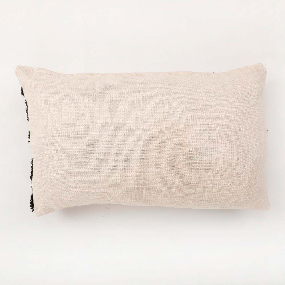 Cushion Cover, (i518_1_1), Cushion With Black & Grey Color, Cushion For Living & Bedroom Area, Cushion - IM15209