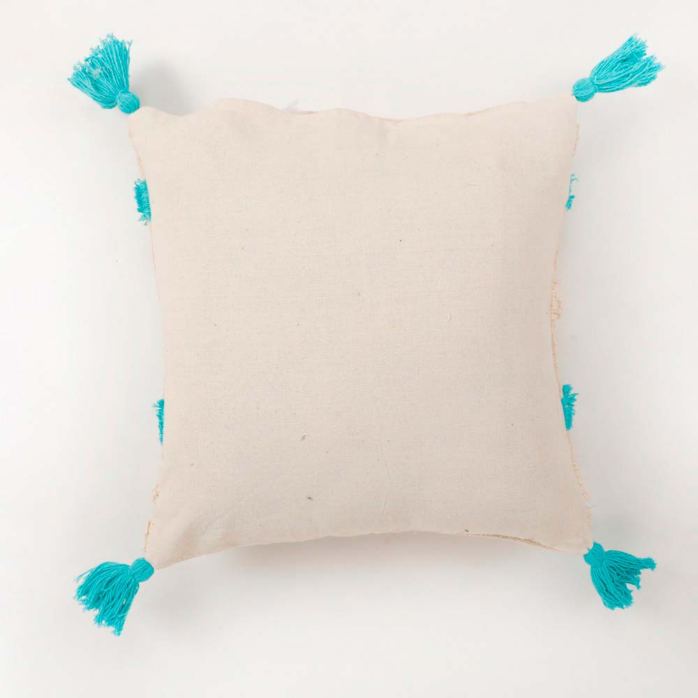 Cushion Cover, (i516_1_16_1), Cushion With Blue Color, Cushion For Living & Bedroom Area, Cushion - IM15212